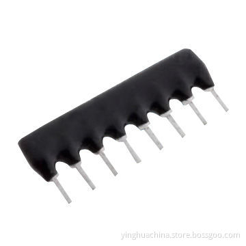 Resistor Network Array DIP with 8 Pins or Others Customized, Compliant with RoHS DirectiveNew